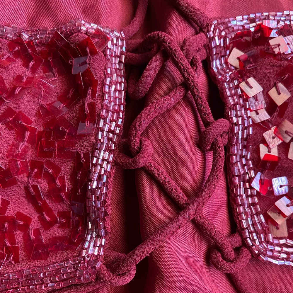 Red Sequin Top - Picture 9 of 16